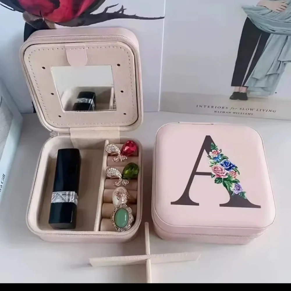 Floral Initial Jewelry Box - Picture 3 of 3